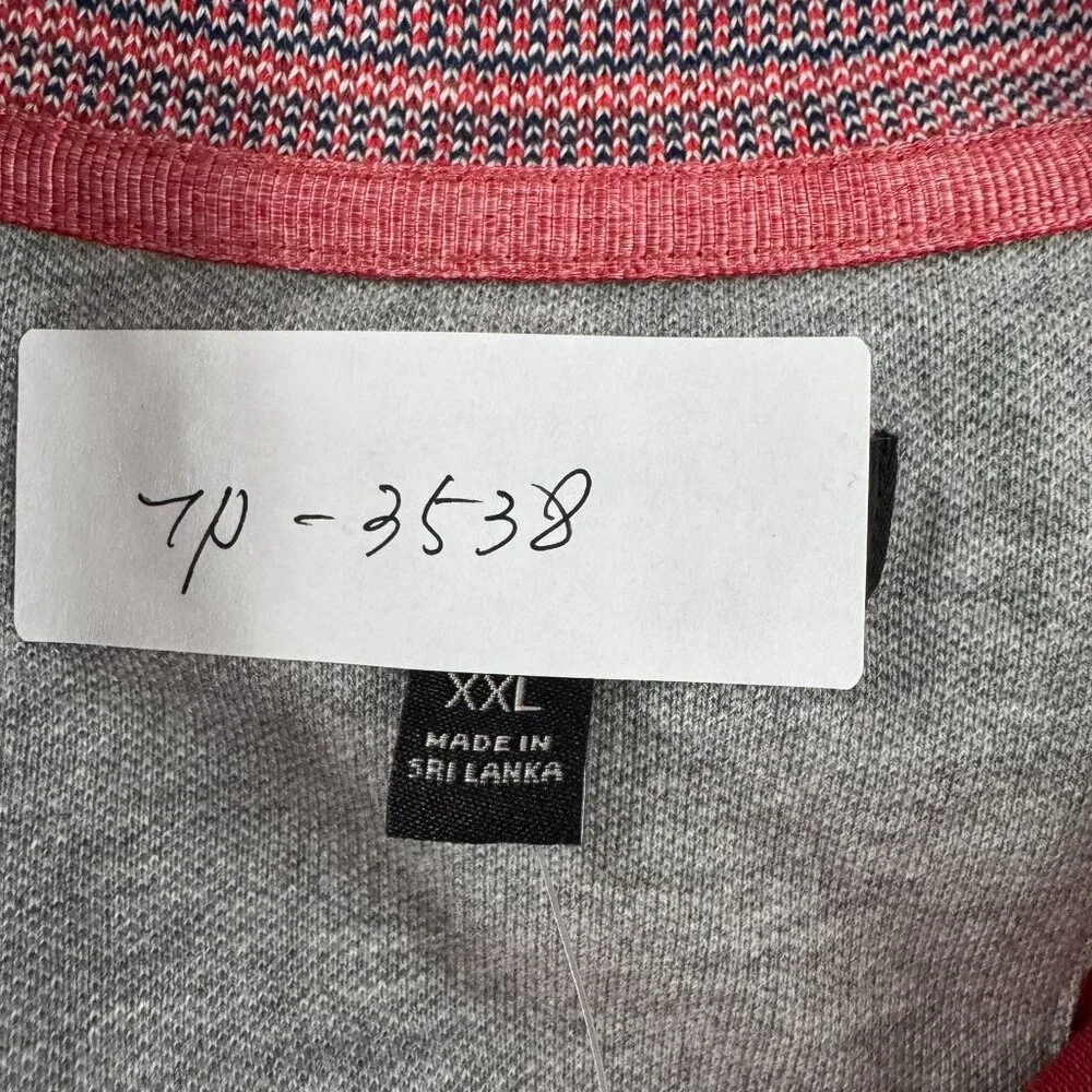 Banana Republic Polo Shirt Mens 2XLT Red Short Sleeve‎ Cotton Blend NWT TP-3538